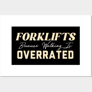 Forklift Certified Meme Posters and Art